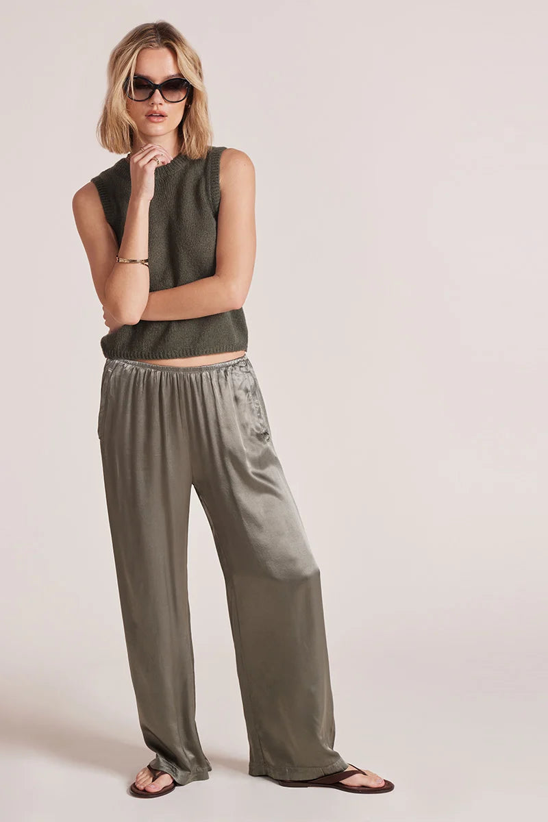 Draped Wide Leg Pant Troops