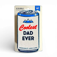 Beer Scrubbly Coolest Dad Sponge