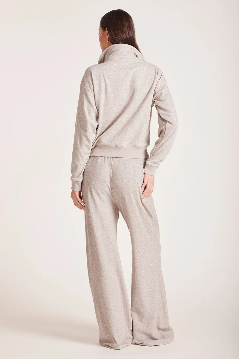 Wide Leg Lounger Pant Light Taupe