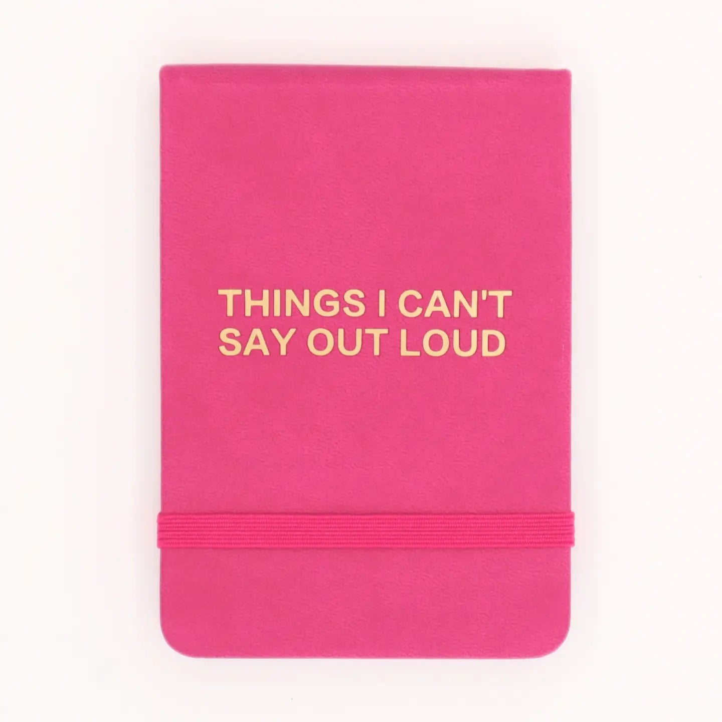Say Out Loud Leatherette Pocket Journal - JoeyRae