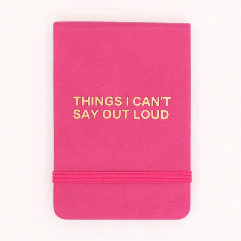 Say Out Loud Leatherette Pocket Journal - JoeyRae