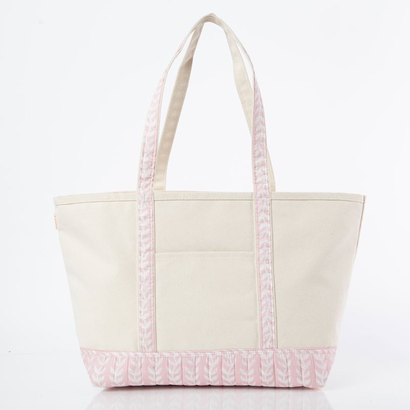Block Print Large Classic Tote - JoeyRae