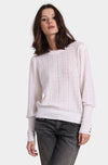 Cashmere Blousant Sleeve Crew Neck Pullover - JoeyRae