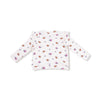 Footballs and Bows Waffle Top and Flare Set