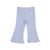 Footballs and Bows Waffle Top and Flare Set