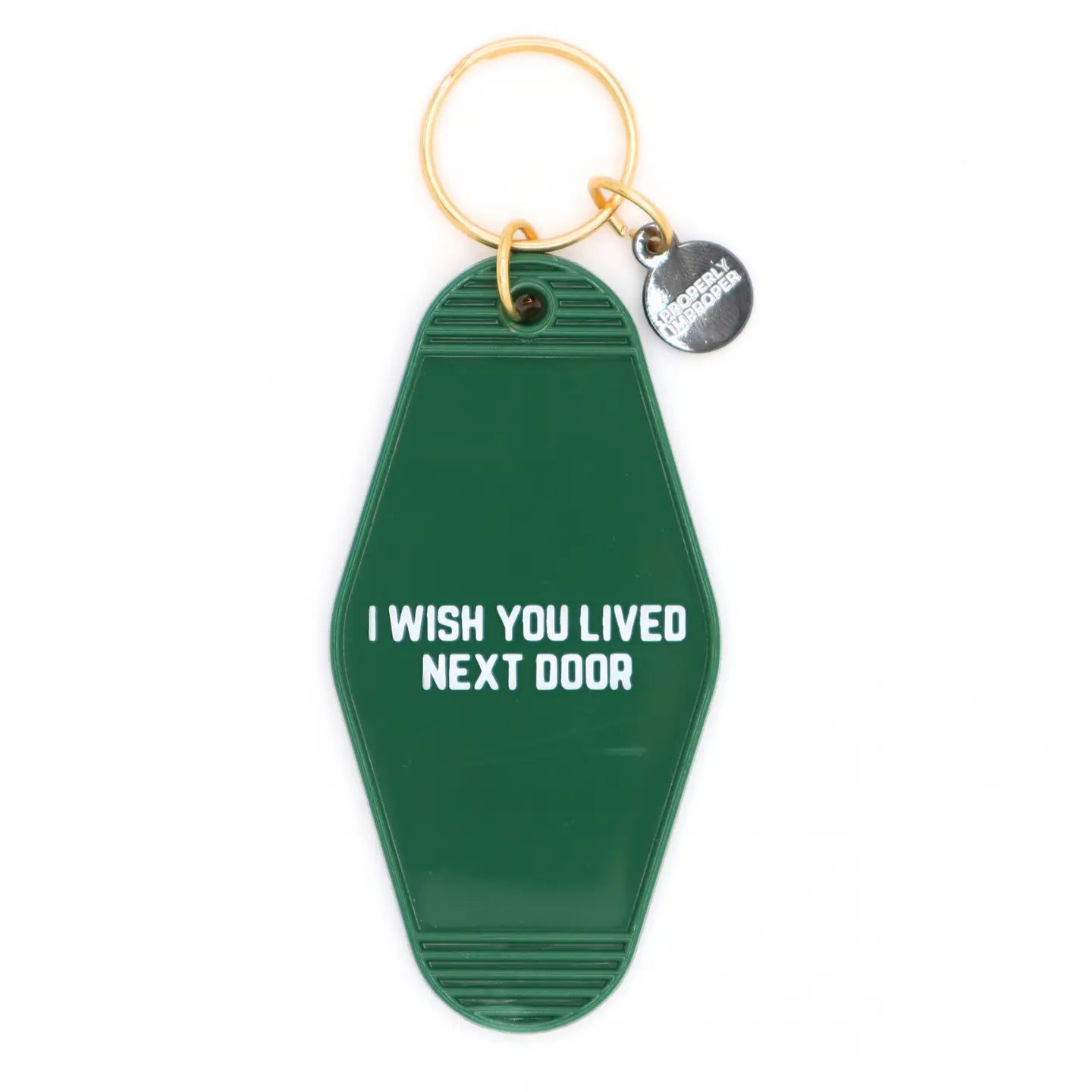 Wished You Lived Next Door Motel Keychain - JoeyRae