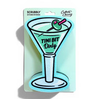Martini Scrubbly Tini Bit Dirty Sponge