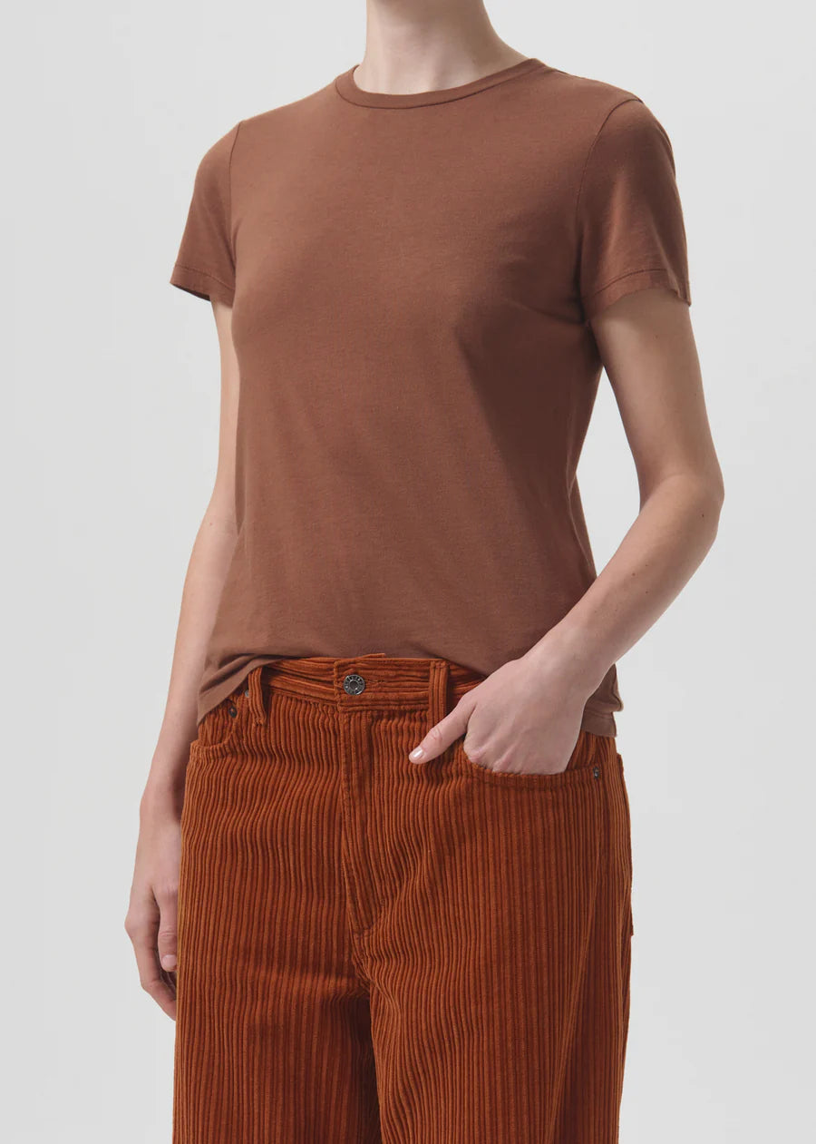 Annise Slim Tee Beeswax - JoeyRae