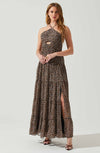 Madeline Center Cutout Floral Maxi Dress - JoeyRae
