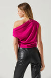Devin Sleeveless One Shoulder Sweater - JoeyRae