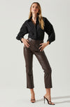 Sienna Cutout Button Up Top - JoeyRae