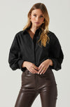 Sienna Cutout Button Up Top - JoeyRae