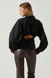 Sienna Cutout Button Up Top - JoeyRae