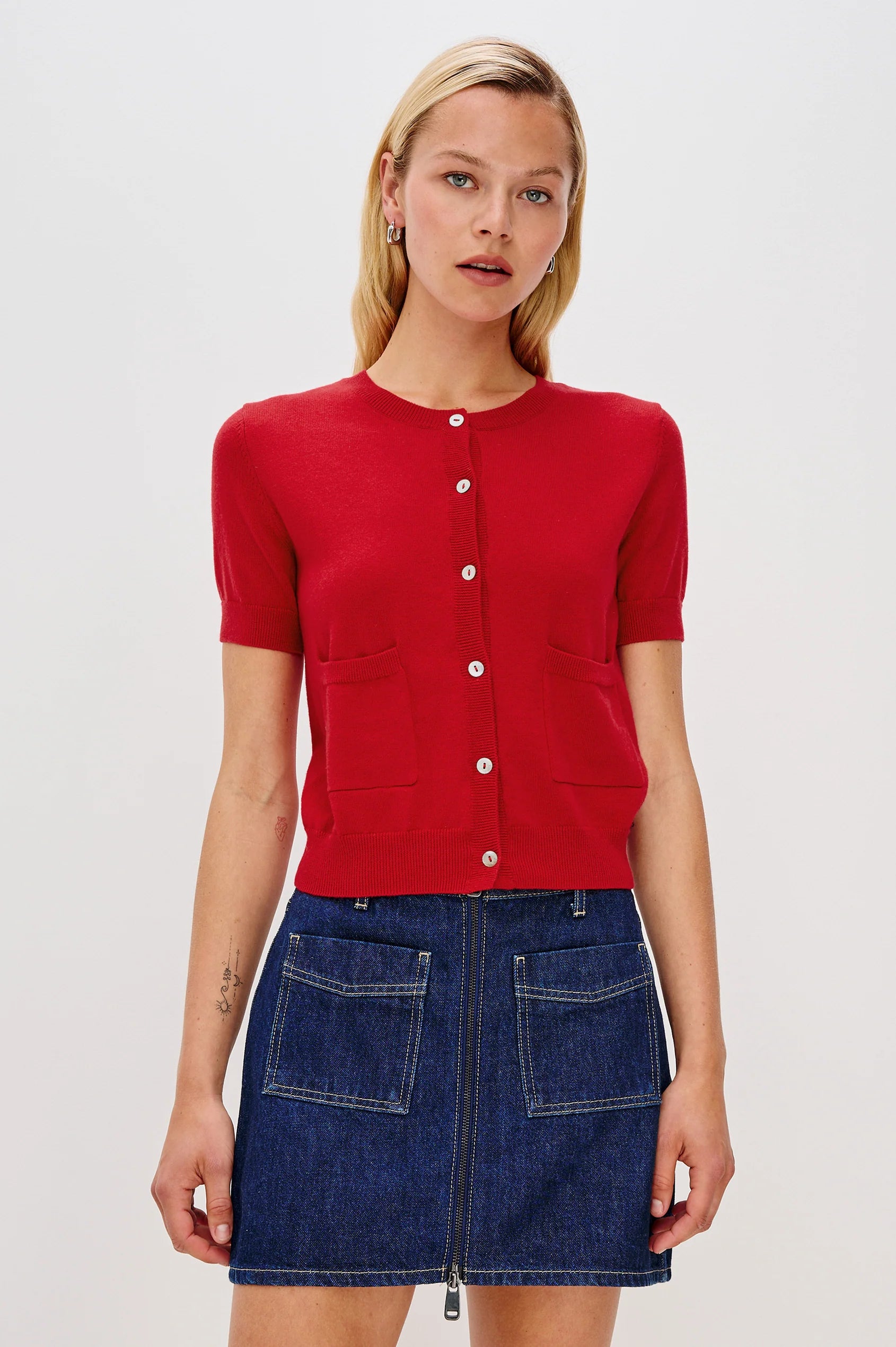 Aisley Sweater Crimson