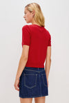 Aisley Sweater Crimson