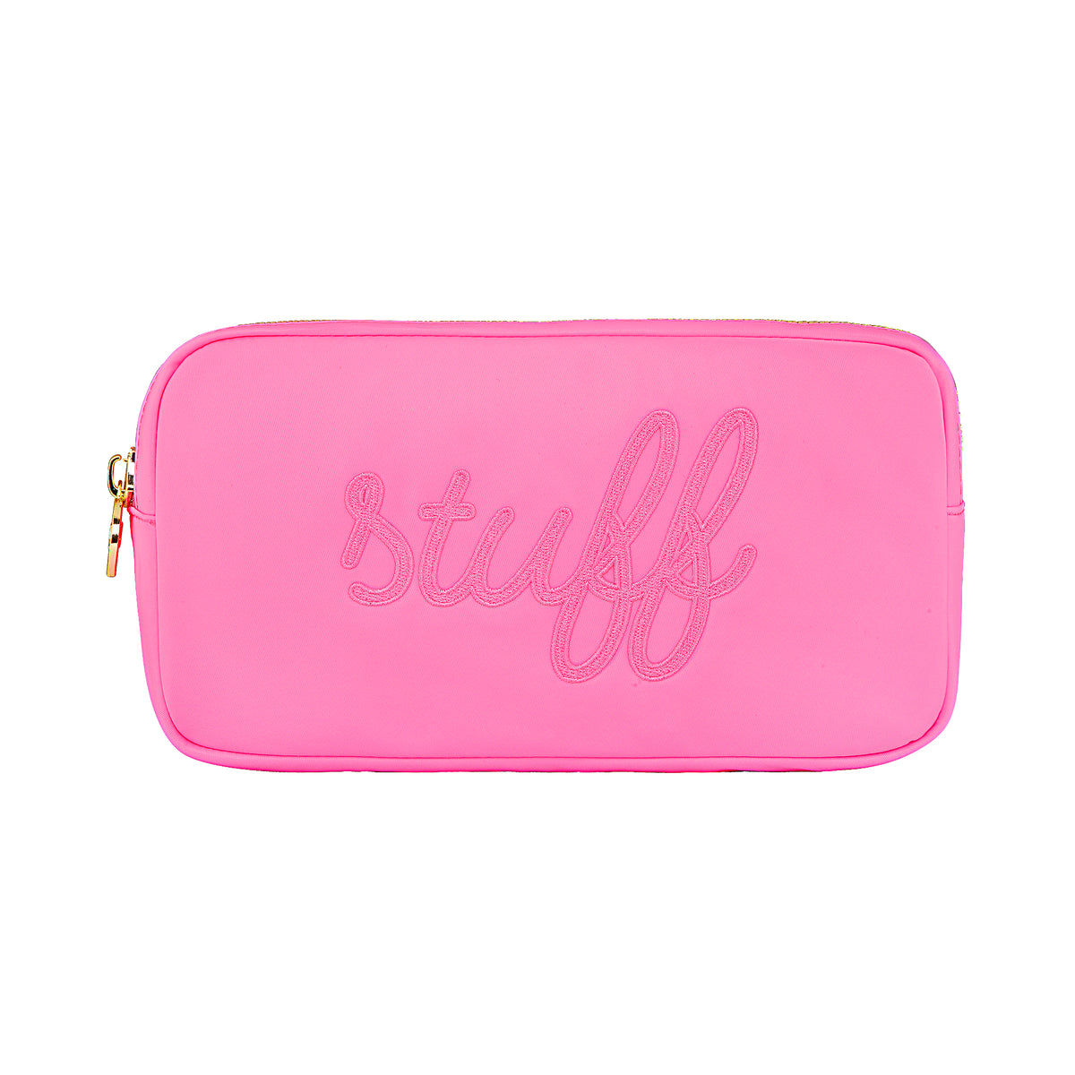 Bubblegum Stuff Embroidered Small Pouch - JoeyRae