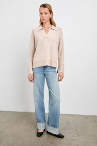 Athena Sweater Oak - JoeyRae
