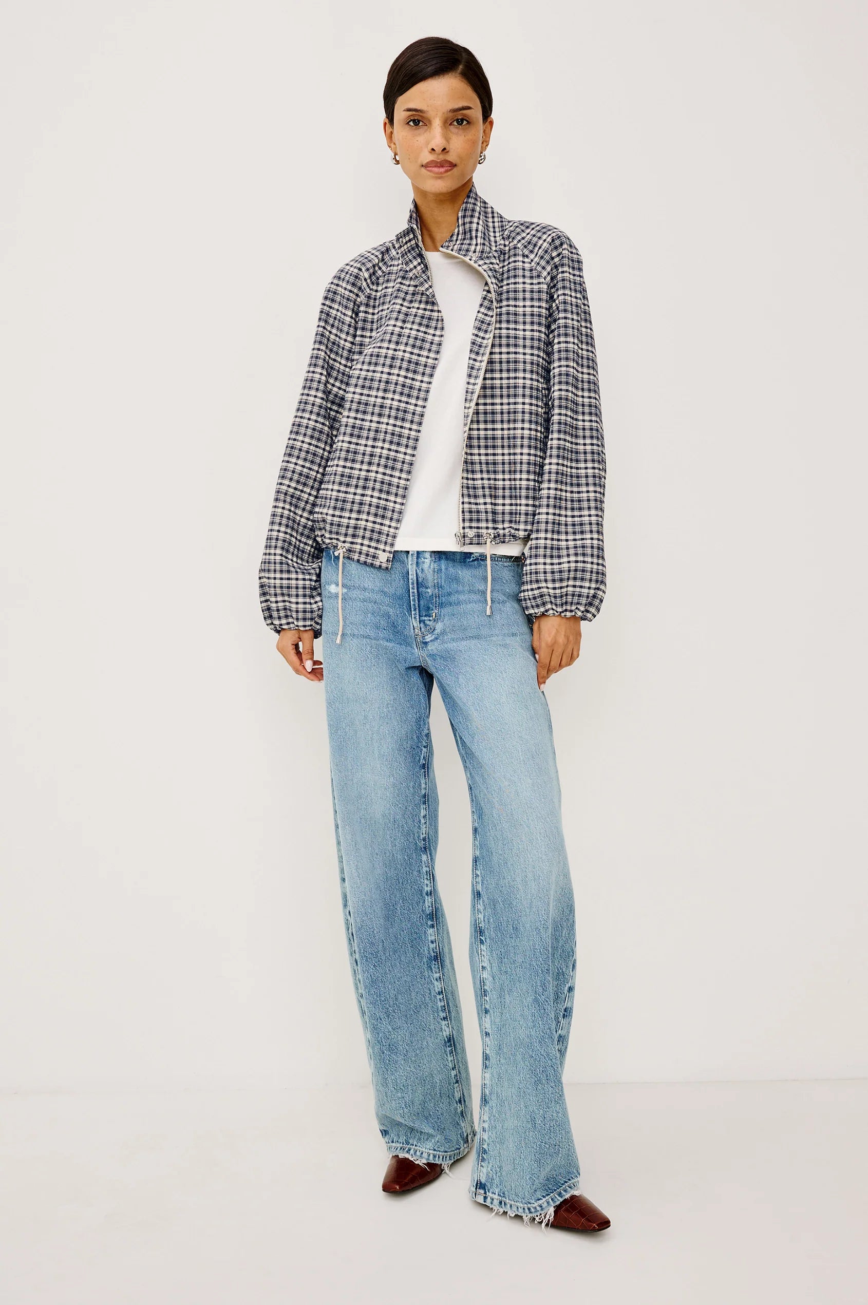Blake Jacket Mini Check - JoeyRae