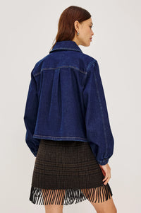 Brooke Jacket Rinse Indigo