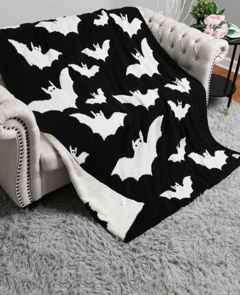 Bats Throw Luxe Blanket - JoeyRae