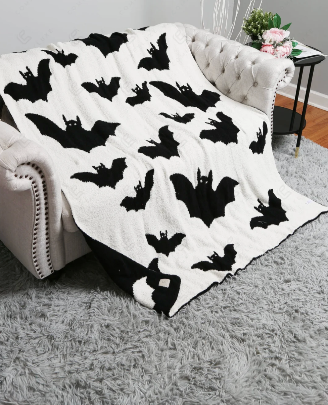 Bats Throw Luxe Blanket - JoeyRae