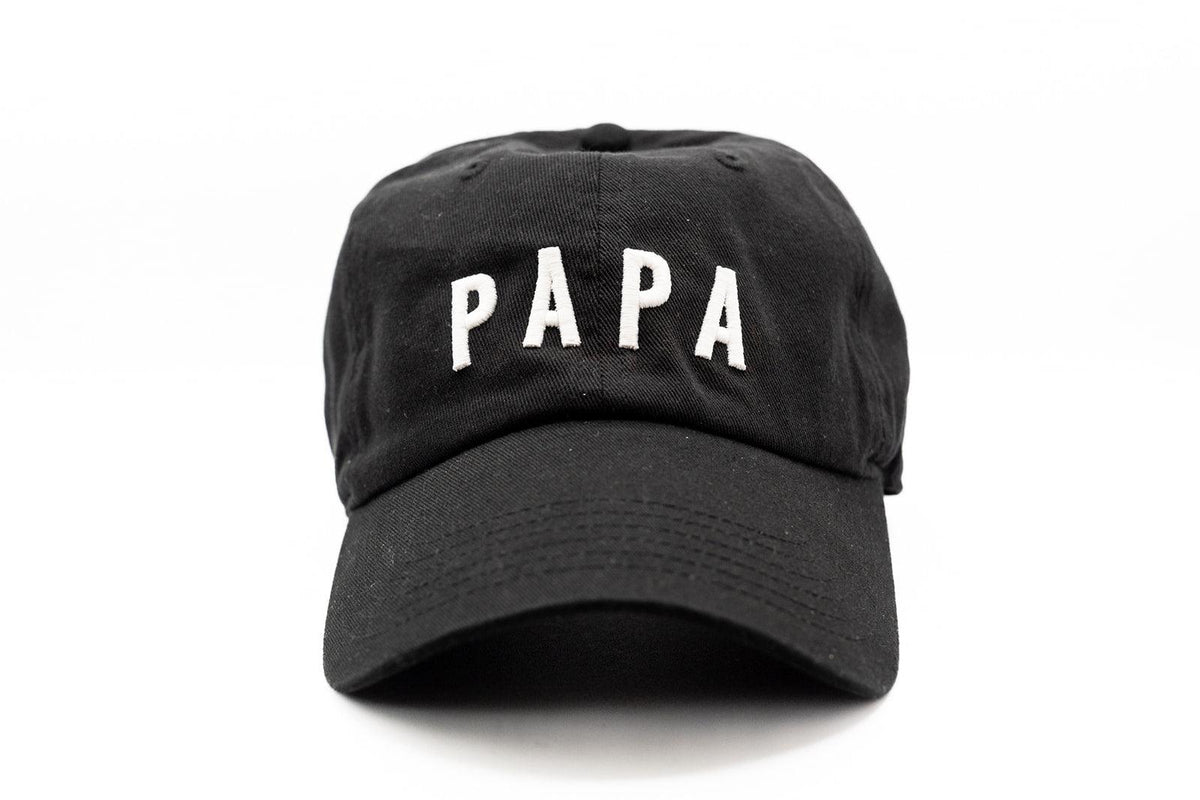 Black Papa Hat - JoeyRae