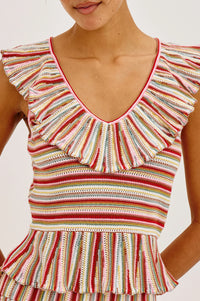 Carmelita Top Havana Stripe