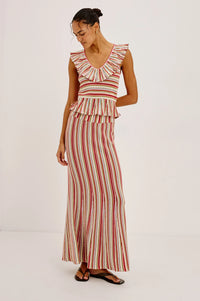 Carmelita Top Havana Stripe