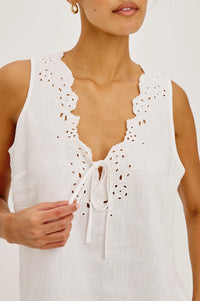 Cornelia Top White