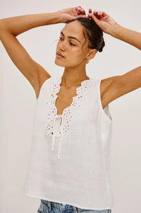 Cornelia Top White