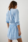Crystal Mini Dress Lake Stripe - JoeyRae