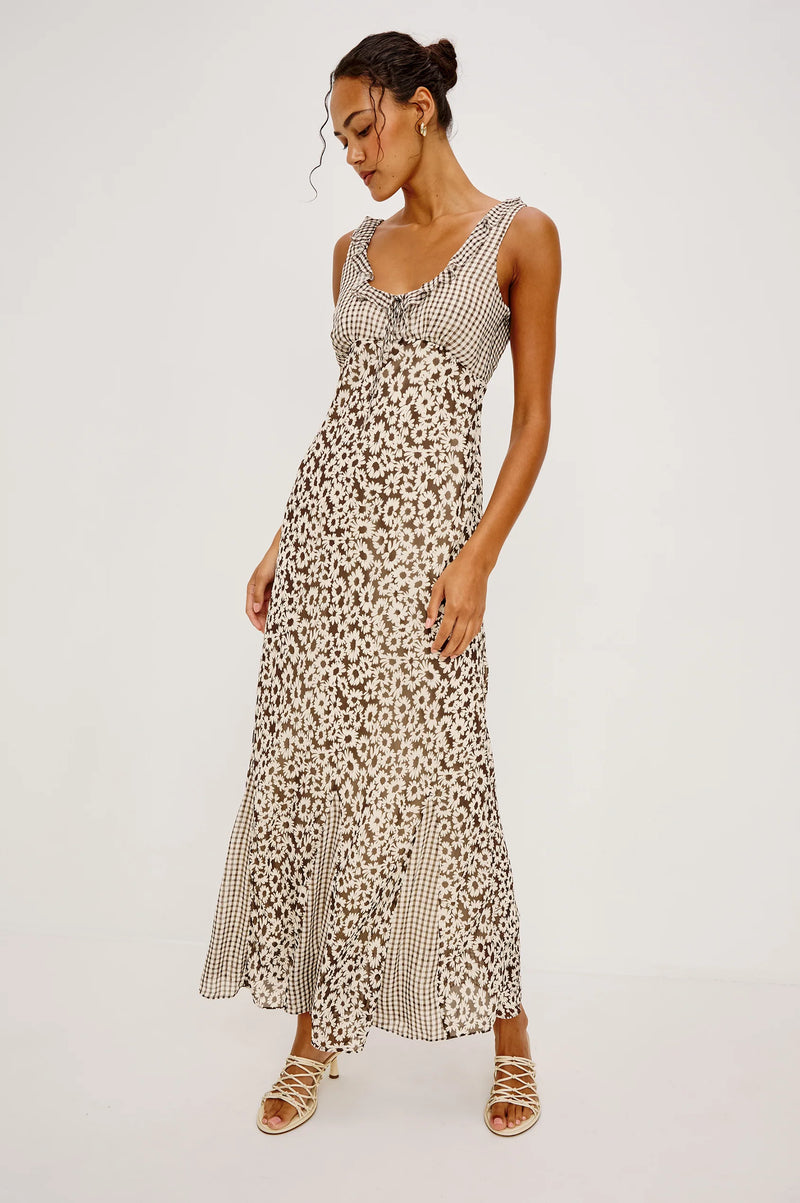 Dahlia Dress Daisy Gingham Mix - JoeyRae