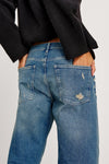 Del Mar Boyfriend Tinted Indigo Destroy