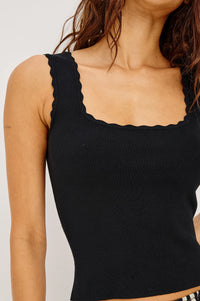 Flore Tank Black