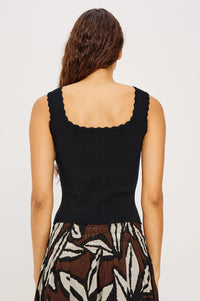 Flore Tank Black