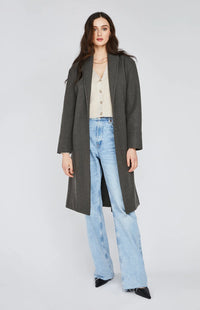 Bennet Coat Heather Evergreen - JoeyRae