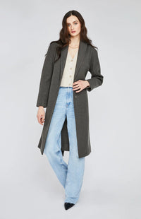 Bennet Coat Heather Evergreen - JoeyRae