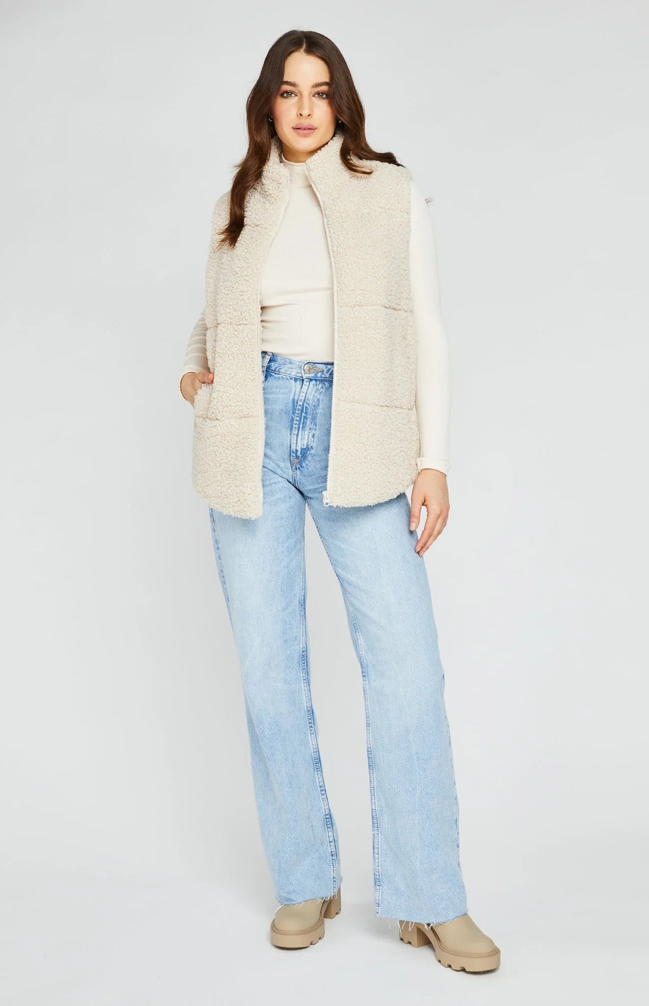 Darcy Vest Ivory - JoeyRae