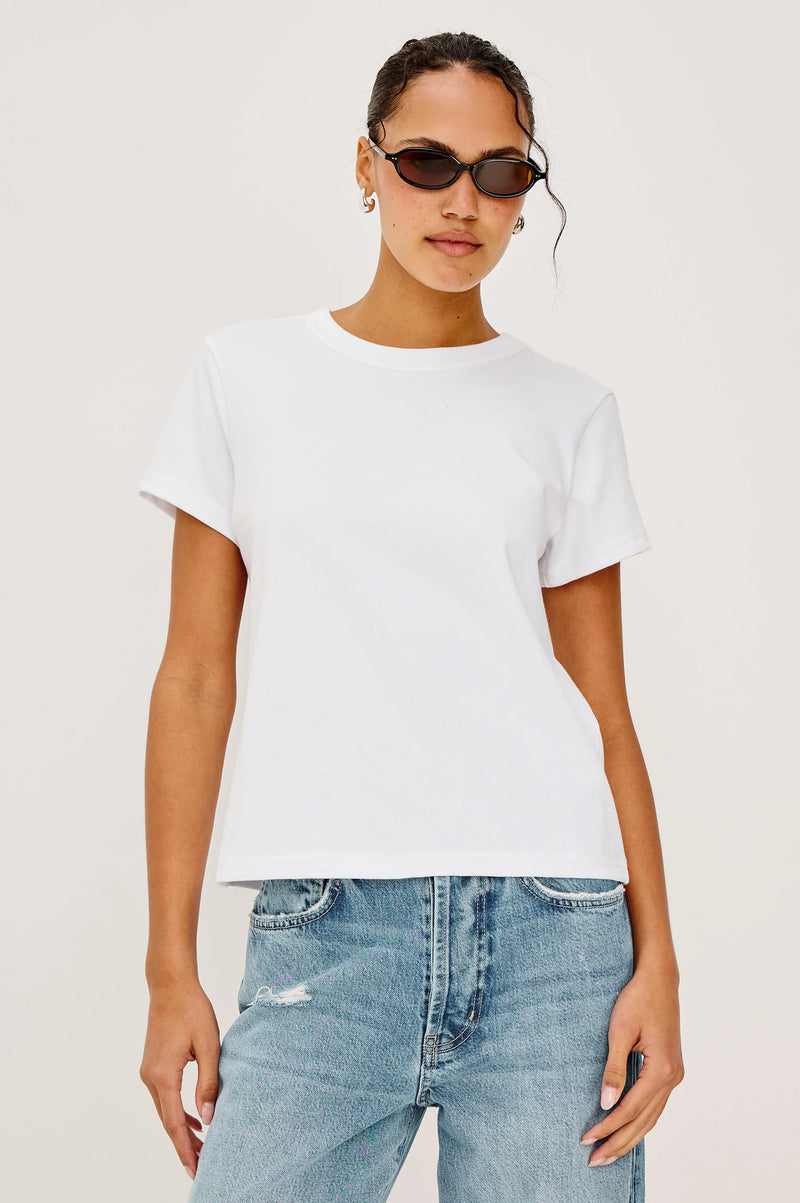 Girlfriend T-Shirt White - JoeyRae