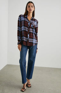 Hunter Shirt Mulberry Plaid - JoeyRae