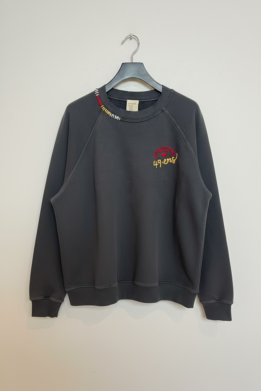 Football <3 49ers Sweatshirt - JoeyRae