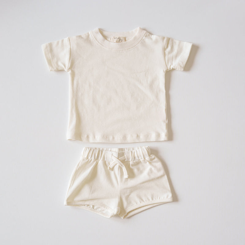 Organic T-Shirt & Short Set - JoeyRae
