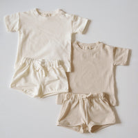 Organic T-Shirt & Short Set - JoeyRae
