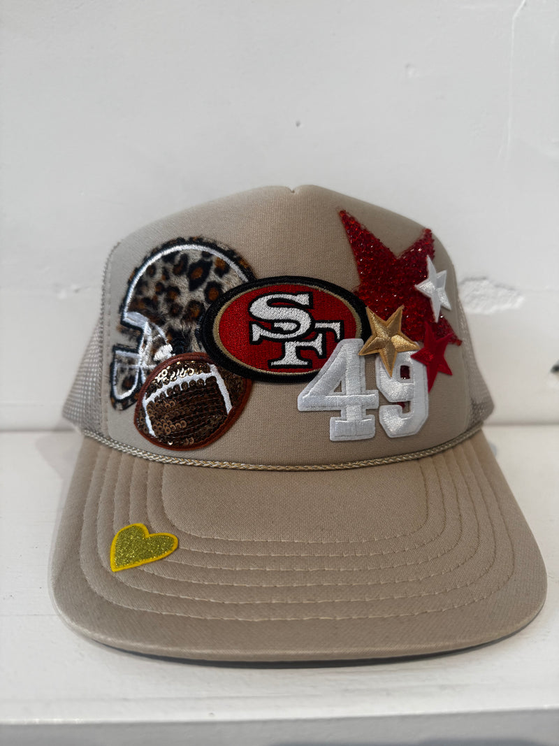 Cheetah SF 49er Tan Trucker - JoeyRae
