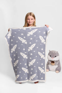 Rocket Kids Luxe Throw Blanket