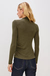 Joelle Top Heather Olive