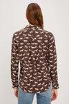 Kate Shirt Ivory Horses