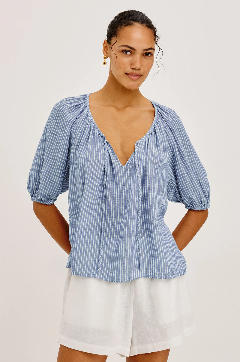 Kirstie Top Barletta Stripe - JoeyRae