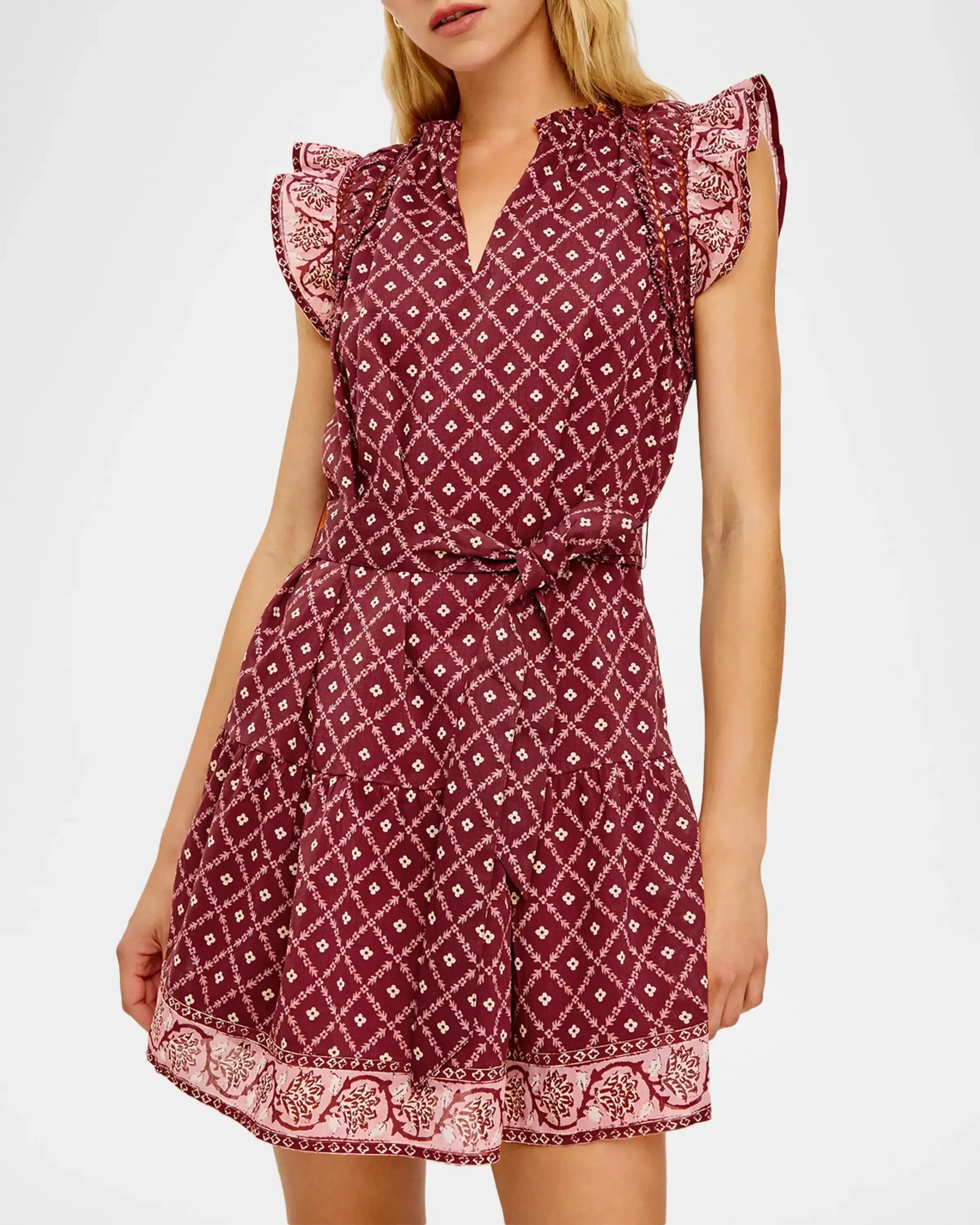 Katia Dress Flower Chain - JoeyRae