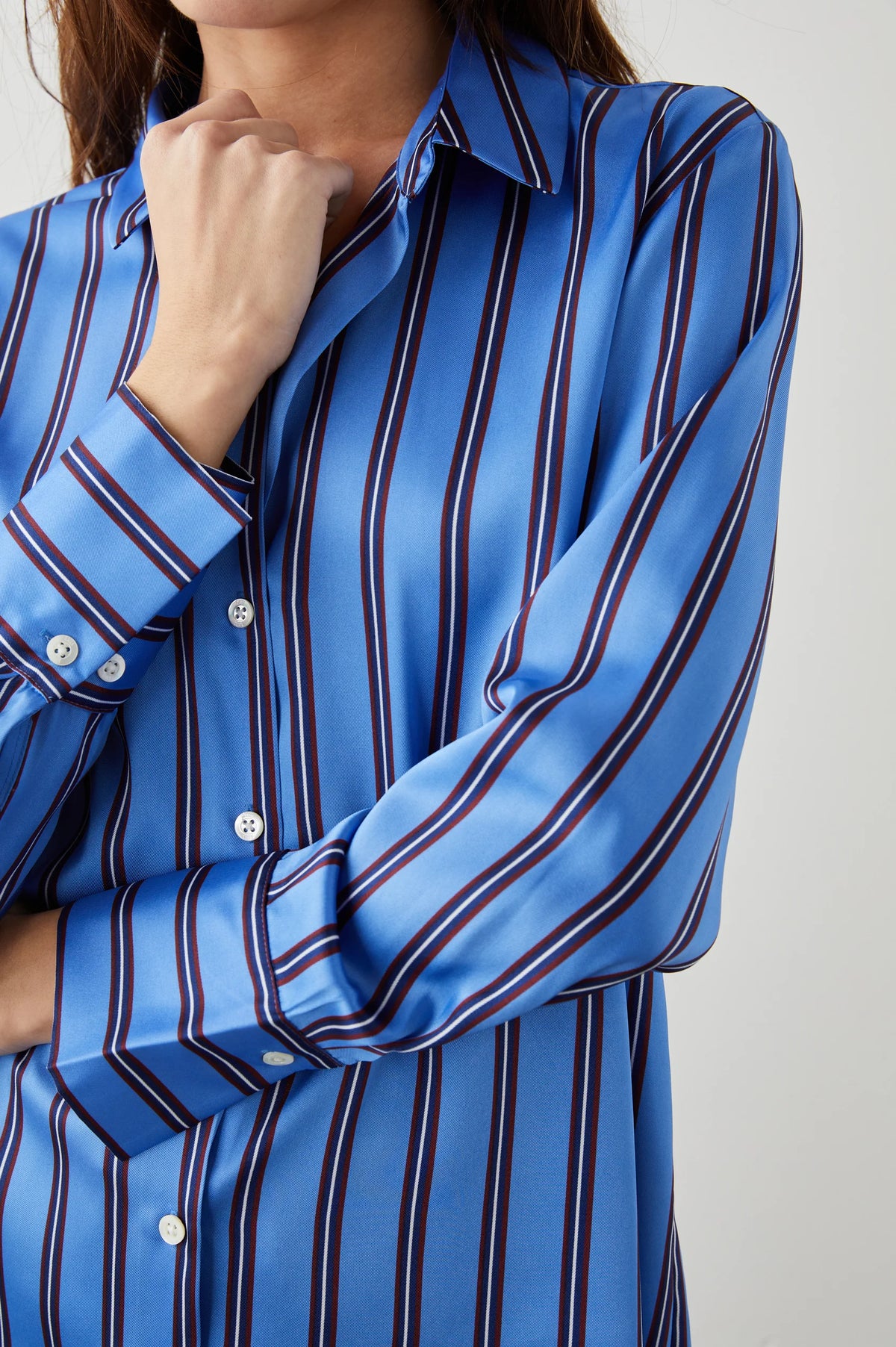 Dorian Shirt Primrose Stripe - JoeyRae